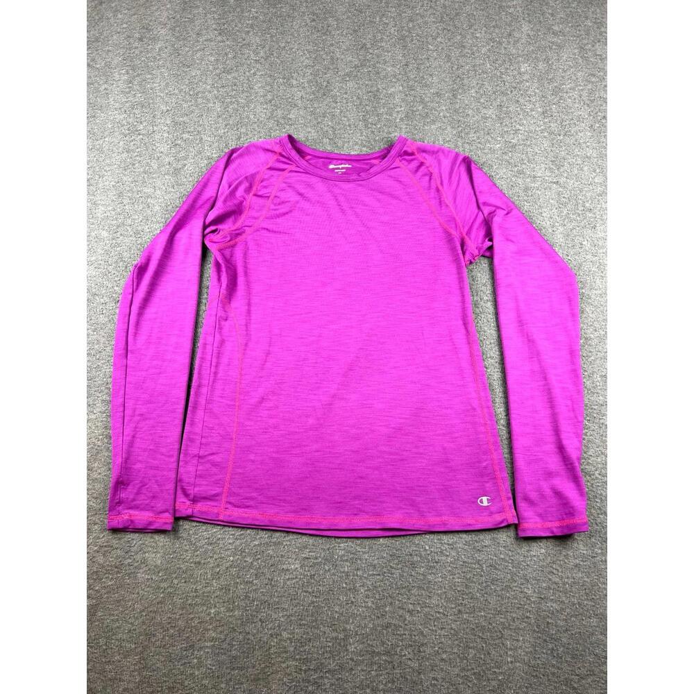 Champion Elite Women's Long Sleeve Activewear Top XL Purple